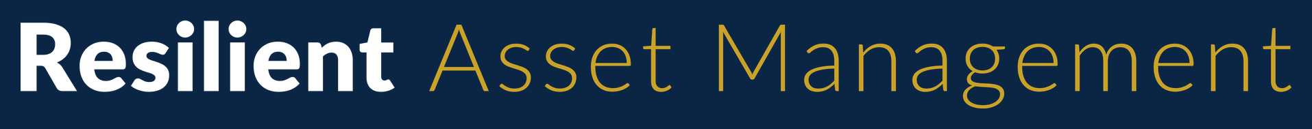 Resilient Asset Management